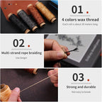 MORFEN Leather Sewing Kit, Leather Stitching Kit - Image 4