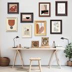 Qunclay 10 Pack Vintage Picture Frames - Image 6