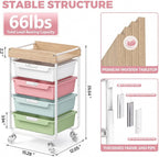 Rolling Craft Storage Cart - Image 3