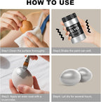 300ml Silver Metallic Acrylic Paint, Non Toxic Waterproof Silver Metallic - Image 7