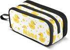 Custom Cute Yellow Ducks Pencil Case Box Boys Girls Personalized Name Large by BOENLE-WELCOMEYOURCOMING