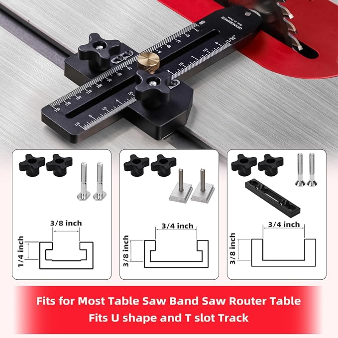 GOINGMAKE Thin Rip Jig Table Saw Jig Guide - Image 2