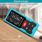 Kiprim 393ft Dual Laser Distance Measuring Tool LD120S, 120m Total Range - Image 6