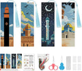 VIGEGU 4 Pcs Religion Cross Stitch Bookmark Kit by VIGEGU