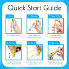 5 Metallic Acrylic Blue Paint Pen - Image 8