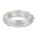 FASHEWELRY 82 ft Aluminum Craft Wire 9 Gauge Silver Metal Bendable Sculpting by FASHEWELRY