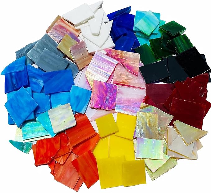 Mosaic Tiles Stained Glass Scraps Sheets - Image 5