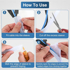 Nilight Cable Sleeve, 10ft-1/2inch Cord Management Sleeves, Braided Sleeving - Image 4