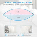 EIUE Bed Pillows for Sleeping 2 Pack Queen Size，Super Soft Down Alternative - Image 3