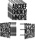 Letter Stickers, Mailbox Numbers, 3 Inch Waterproof Vinyl Alphabet | 3 Inch by Llewyn