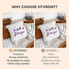 HTVRONT Glitter HTV, Glitter Heat Transfer Vinyl - Image 3