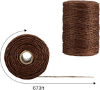 Syhood 673 Feet Floral Vine Bind Wire Rustic Wrapping Wire - Image 3