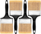 Bates- Paint Brushes, 4 Pack, Flat Paint Brushes | by BatesChoice