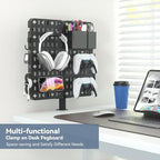 KDD 7 in 1 Clamp-on Desk Pegboard - Image 2