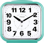 Tinload 5.5" Large No Ticking Analog Alarm Clock, Silent Readable by Tinload