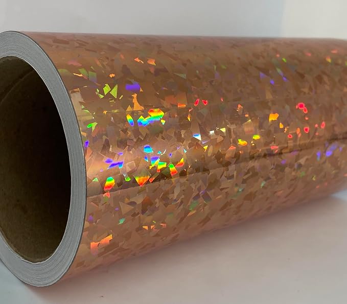 Holographic Crystal Sign Vinyl, HOLOCRYSTAL self-Adhesive Plastic by Paper+Street+Plastics