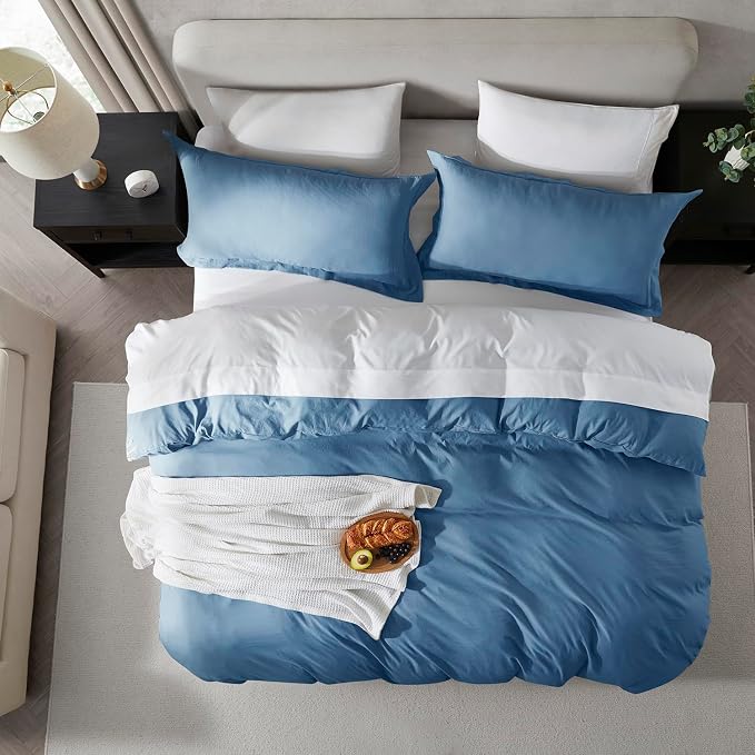 Nestl Blue Heaven Duvet Cover Queen Size - Image 5