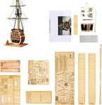 GAWEGM Wooden Ship Model - Image 7