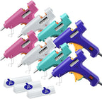 Mini Hot Glue Gun Set for Class Project, Small Glue Gun Hot Melt Arts Craft DIY by BXBXOLT