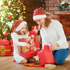 Red Christmas Wrapping Paper, Bouquet Flower Gift Wrap - Image 4