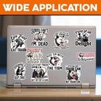 MAIANEY Funny Possum Sticker Pack – 10pcs Hilarious Trash Animal Meme Vinyl - Image 2