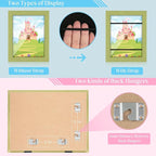Kids Art Frames, 8.5x11 Front Opening Kids Artwork Frames Changeable, Soft - Image 2