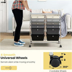 BECOMFORT 12-Drawer Rolling Cart - Image 5