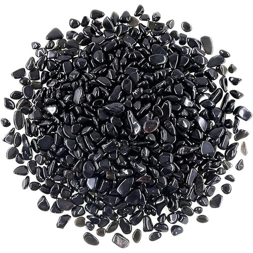 1 Lb Decorative Crystal Pebbles Irregular Shaped Obsidian Stones Small Tumbled by SEEKUP