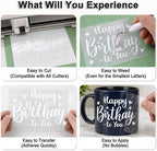 Sooez Permanent Vinyl -Glossy White Adhesive Vinyl Roll - Image 2