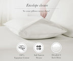 California Design Den 100% Egyptian Cotton Pillow Cases Standard Size Set of 2 - Image 7