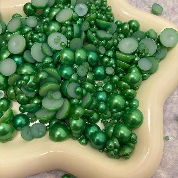 1500 PCS Flatback Half Pearls, Flatback Pearl - Image 5