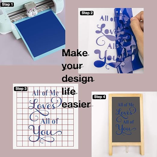 HTVRONT Royal Blue Permanent Vinyl Roll - Image 2