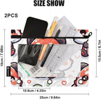 Custom Cute Red Panda Bubbles Pencil Pouch - Image 3