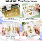 Sooez Permanent Vinyl -Gold Adhesive Vinyl Roll - Image 2