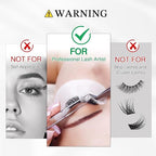 EMEDA Sensitive Eyelash Extension Glue 0.17fl.oz/5ml/1 Sec Drying - Image 2