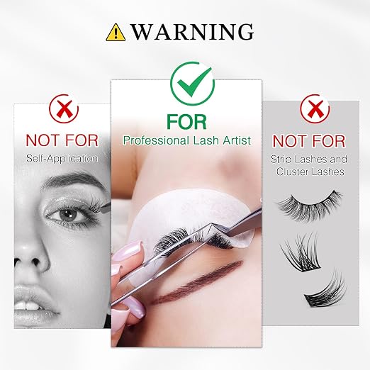 EMEDA Sensitive Eyelash Extension Glue 0.17fl.oz/5ml/1 Sec Drying - Image 2
