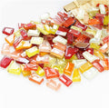 1.1lb Irregular Crystal Mosaic Tiles, Small Mosaic Tile DIY Hobbies Children by BTMIEY