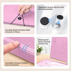 JoyCat 12 x 18 Art Portfolio Binder, 40 Acid-Free Clear Pockets Art Folder - Image 5