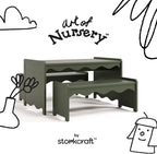 Storkcraft Casablanca Montessori Indoor Kids Table & Bench Set – Premium Kids - Image 6