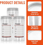 ROLLINGDOG 3 PC Plastic Paint Containers - Image 3