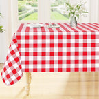 Smiry Square Table Cloth, Waterproof Vinyl Tablecloth by Smiry