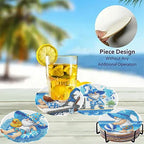 8 Pack Gnome Diamond Art Coasters Kits - Image 4