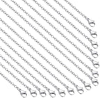 30 Pack 18 Inch Necklace Chain Stainless Steel Link Cable Chain Necklace by TOSCALINA