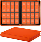 Premium Card Binder 16 Pocket, Trading Card Binder Holds up to 1000+Cards by MOSLA