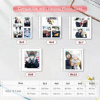 Popotop Large Photo Album Self Adhesive 4x6 5x7 8x10 Scrapbook Album DIY - Image 8
