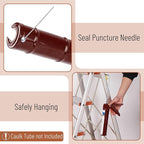 Bates- Caulking Silicone Gun, 10:1 Thrust Ratio, Hand Caulking Guns, No Drip - Image 3