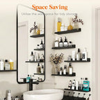 Lifewit Floating Shelves for Wall, Acrylic Display Shelf Wall Mounted for Figure - Image 6