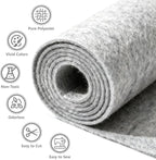 Felt Fabric 36'' X 36'' Large Felt Sheets Stiff Craft Felt by The Yard - Image 3