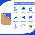 2 Pack 12'' x 12'' Translucent Blue Acrylic Sheet, 3mm Thick Acrylic Plastic - Image 4
