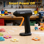 Cordless Hot Glue Gun with 10pcs Glue Sticks, 30s Fast Heating, 2000mAh - Image 7